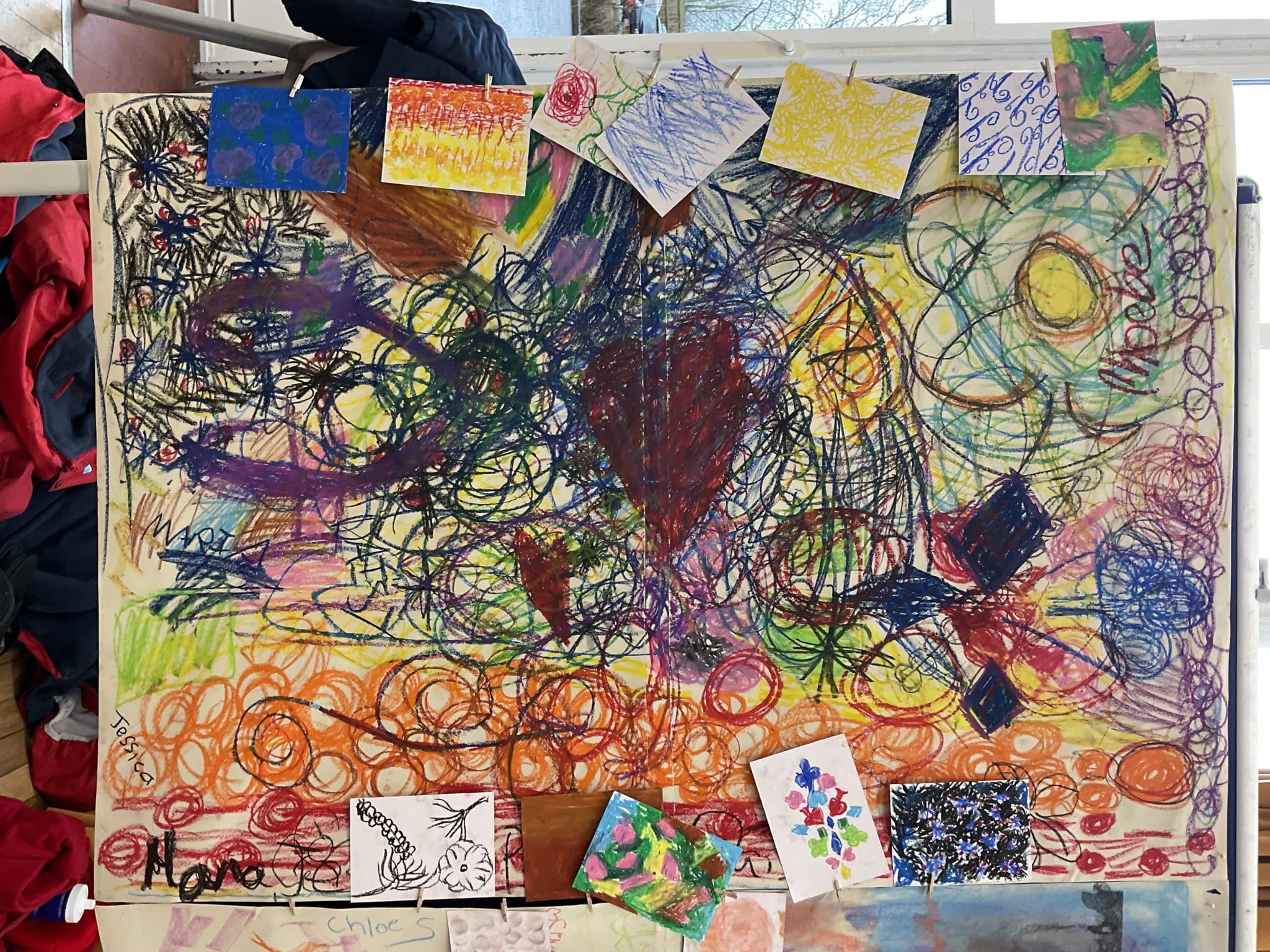 Collaborative art work - Walthamstow Hall Independent Girls' School ...